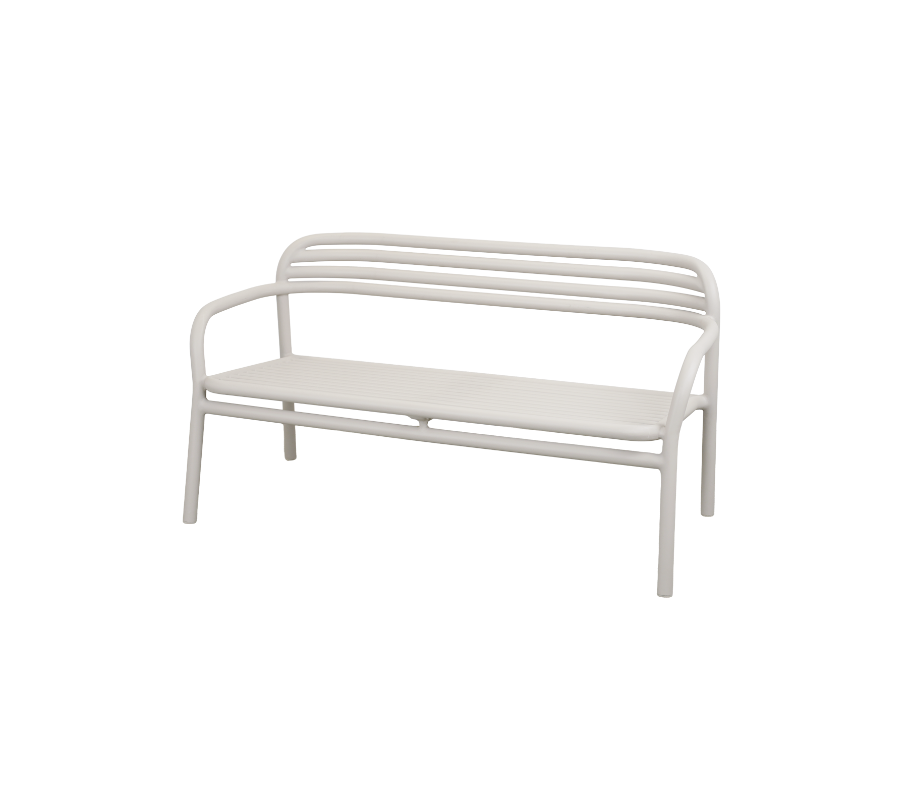 Moderne zandbank met een minimalistisch ontwerp.