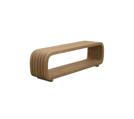 Mellow sofa module/ koffie tafel - een sculpturaal, multifunctioneel buitenshuis meubilair met zachte, organische lijnen en een duurzaam, weerbestendig ontwerp, ideaal voor het creëren van een serene en stijlvolle loungeomgeving.