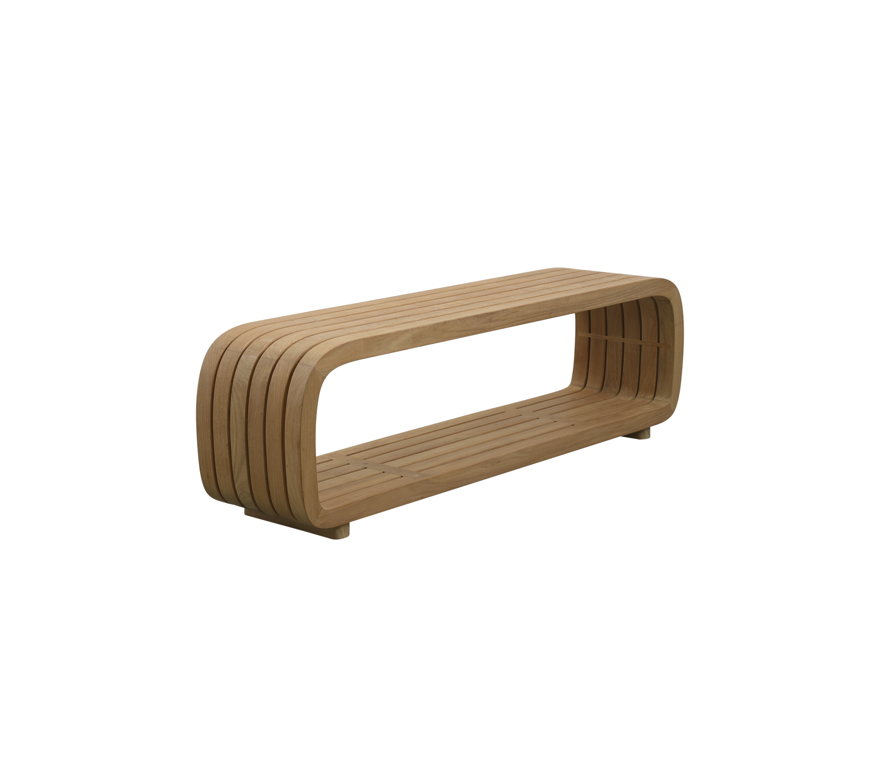 Mellow sofa module/ koffie tafel - een sculpturaal, multifunctioneel buitenshuis meubilair met zachte, organische lijnen en een duurzaam, weerbestendig ontwerp, ideaal voor het creëren van een serene en stijlvolle loungeomgeving.