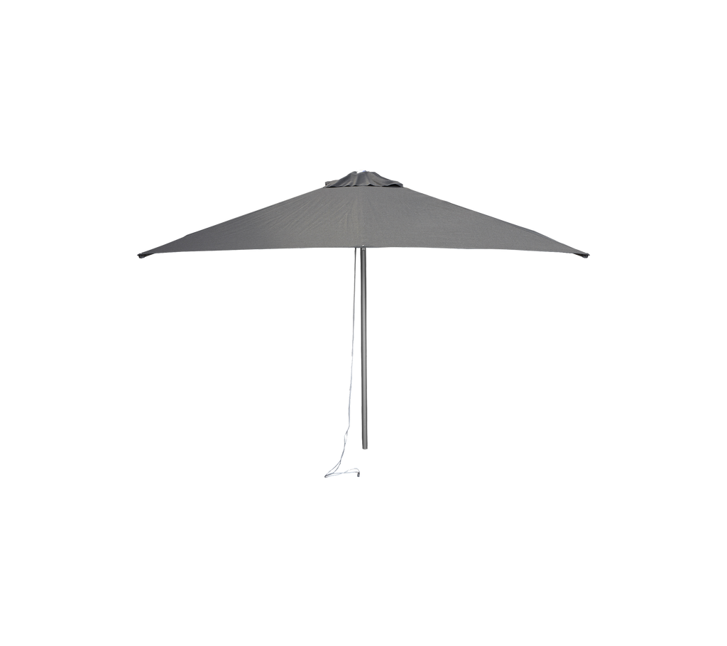 Harbour parasol met katrolsysteem laag, 3x3 m