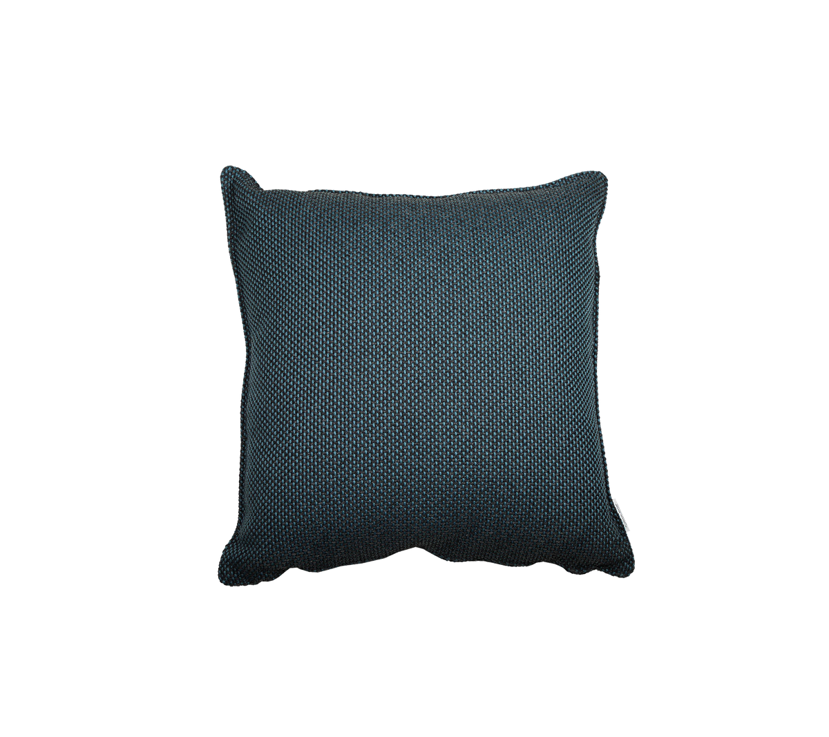 Gestructureerd donker teal kussen met een subtiel patroon, dat een gezellige sfeer aan elke setting toevoegt. Perfect voor woningdecoratie of om meubels te accentueren.