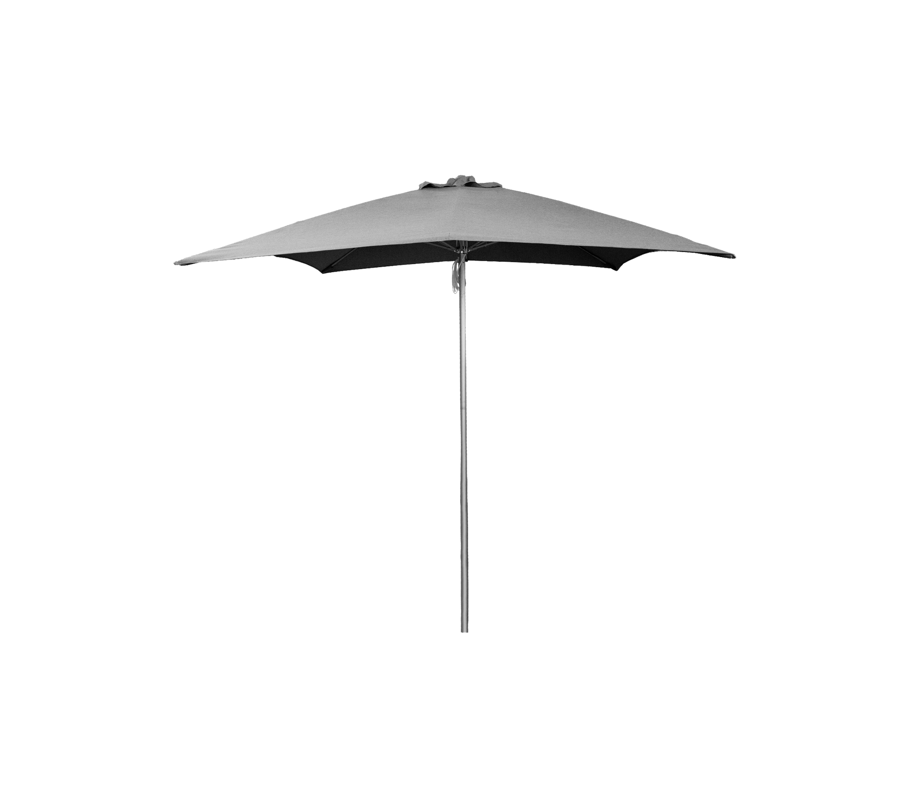 Shadow parasol met katrolsysteem, 3x3 m