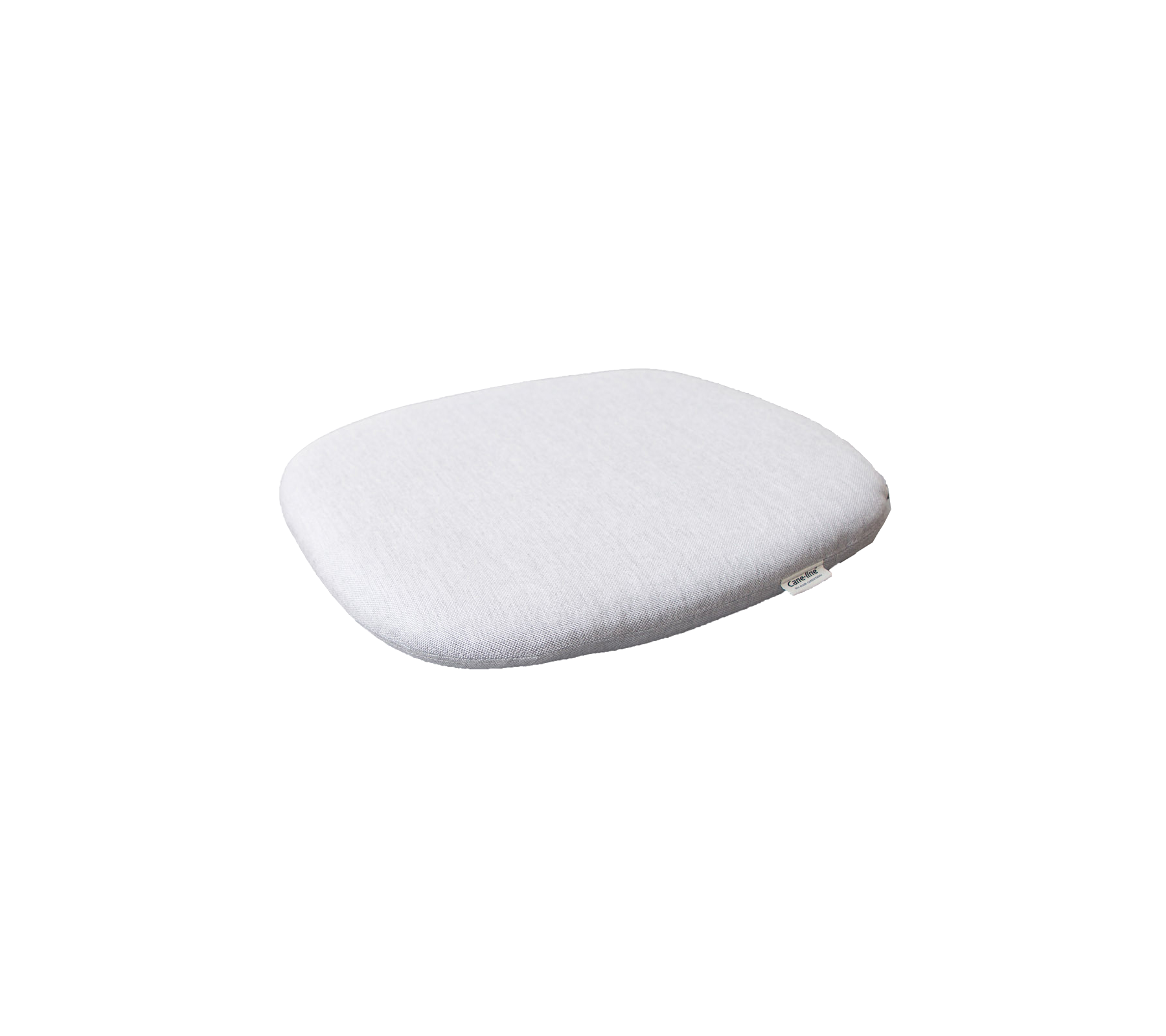 Wit, zacht afgerond kussen ontworpen voor comfort en ondersteuning. Ideaal voor verschillende zithoeken.