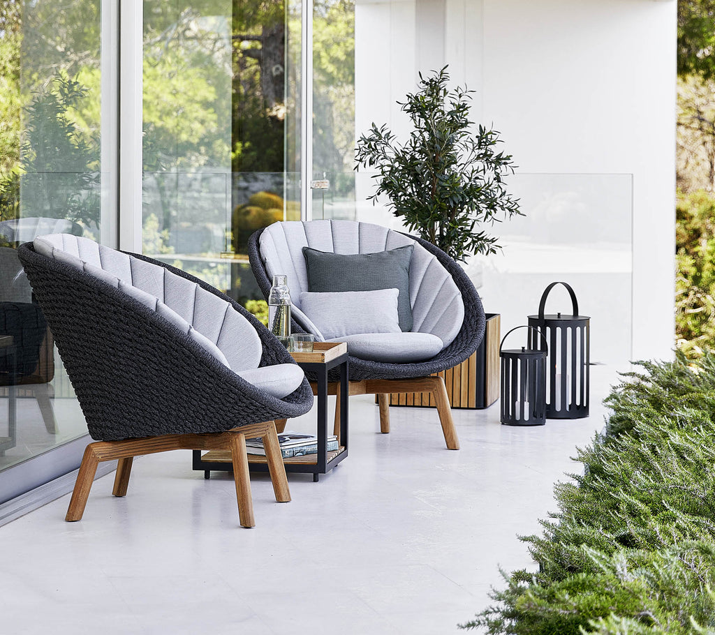 Peacock loungestoel