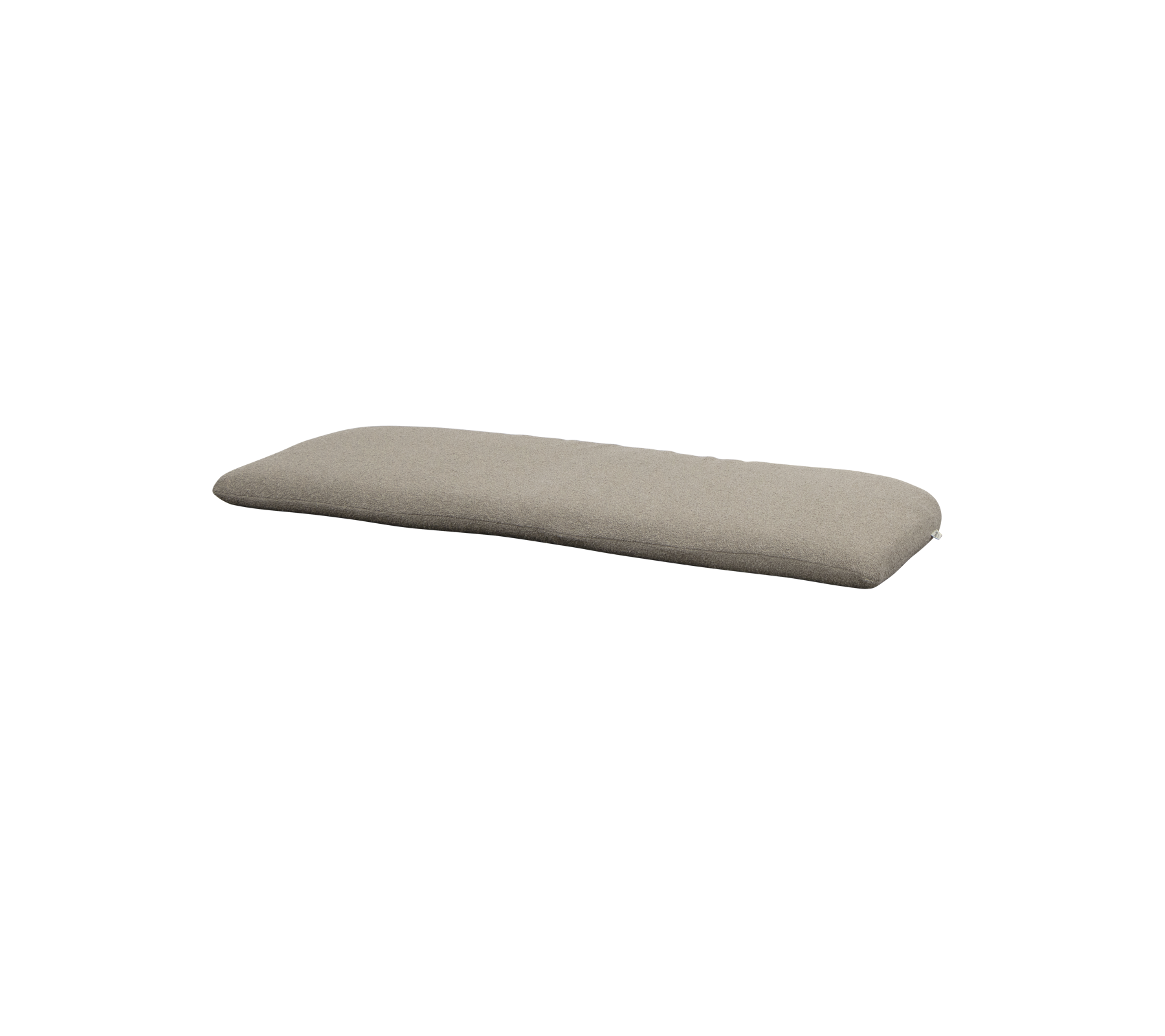 Rechthoekig kussen in een neutrale beige kleur, ontworpen voor extra comfort en ondersteuning.