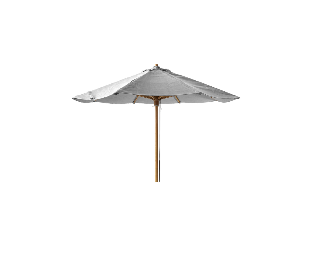 Classic parasol met katrolsysteem voor Peacock daybed