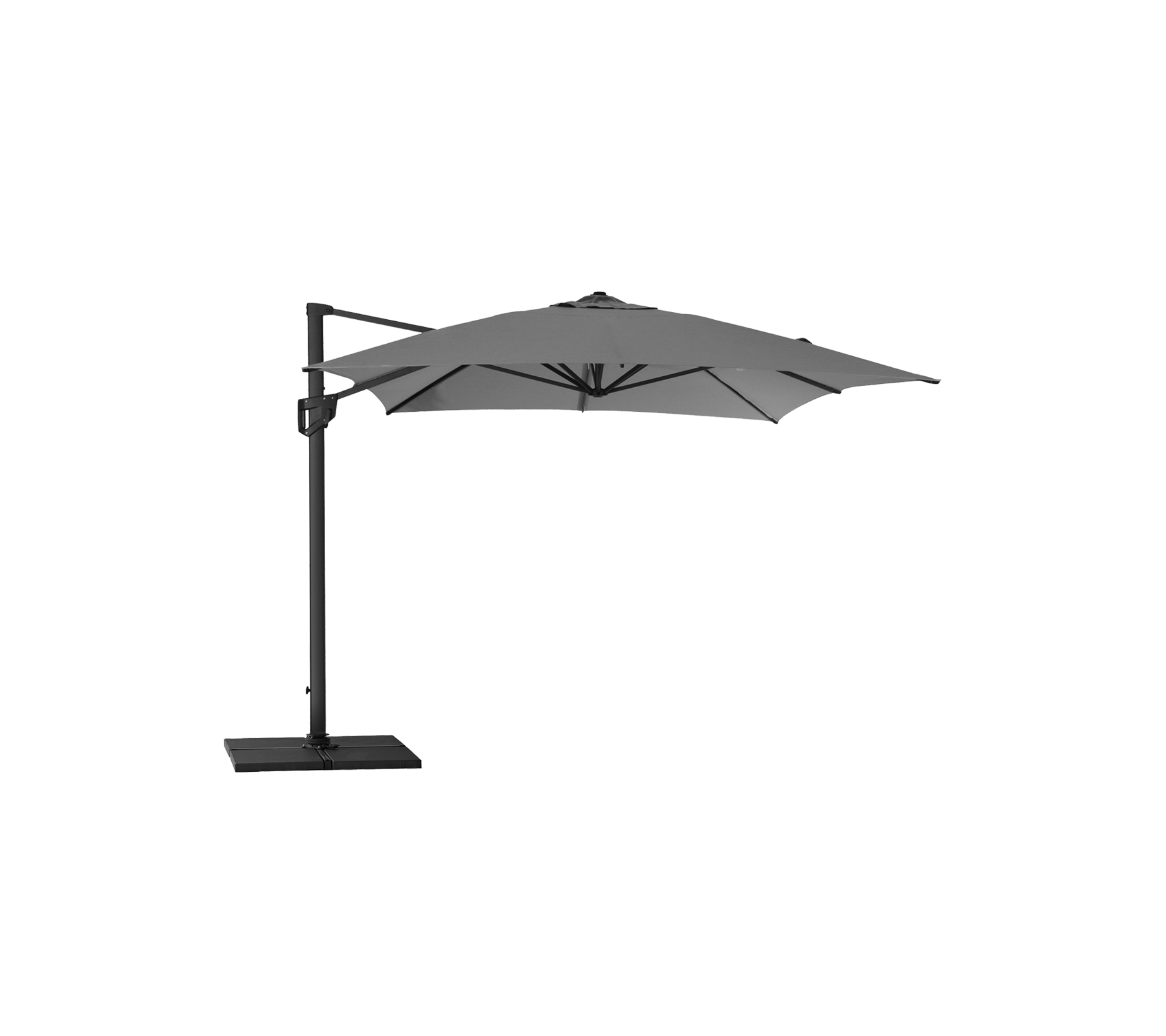 Hyde luxehangparasol, 3 x 4 m