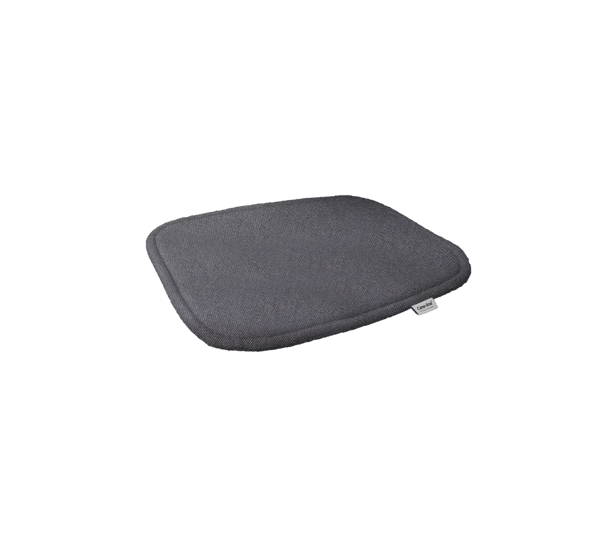 Grijze gevoerde zitkussen ontworpen voor comfort en ondersteuning, met een slanke rechthoekige vorm. Ideaal voor gebruik op kantoor of thuis. Model 7430Y1300.