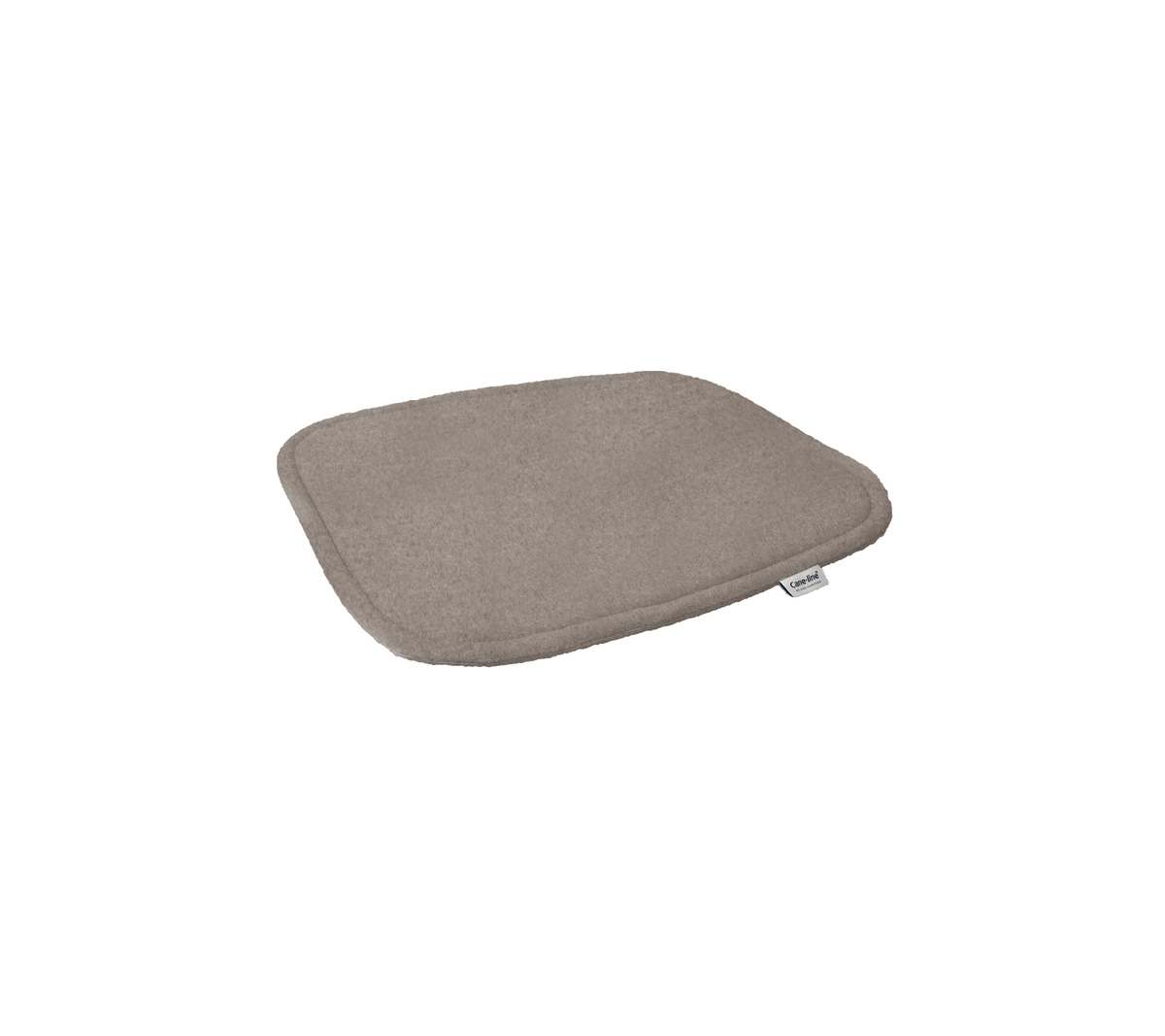 Zacht, rechthoekig kussen in een neutrale beige kleur, ontworpen voor extra comfort in verschillende zithoeken.