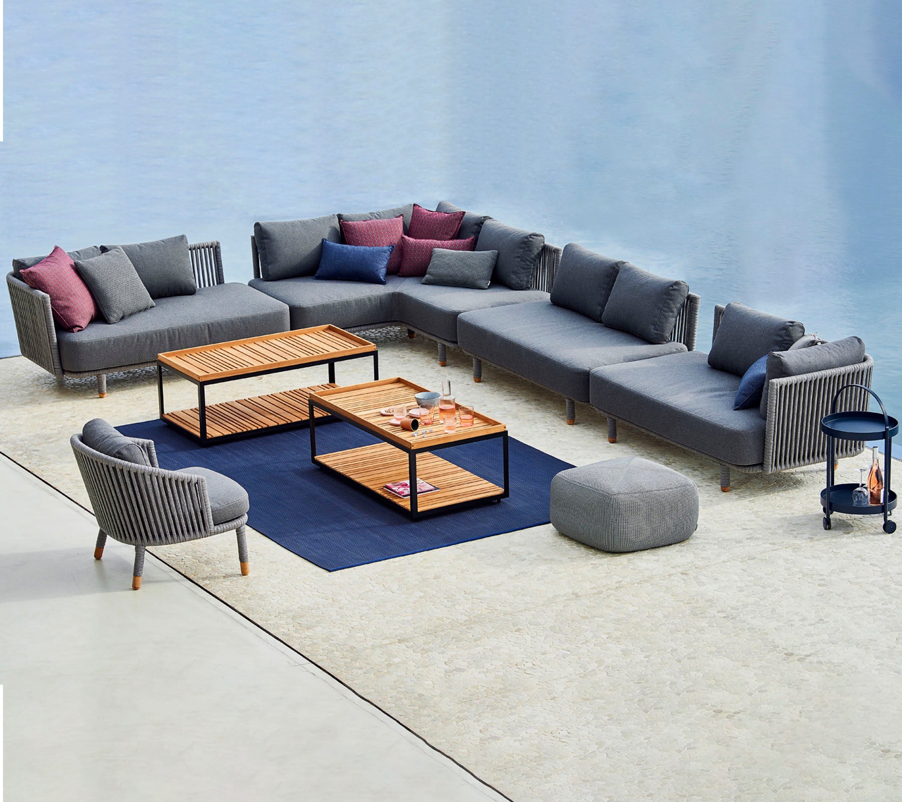 Moments modulaire hoekbank