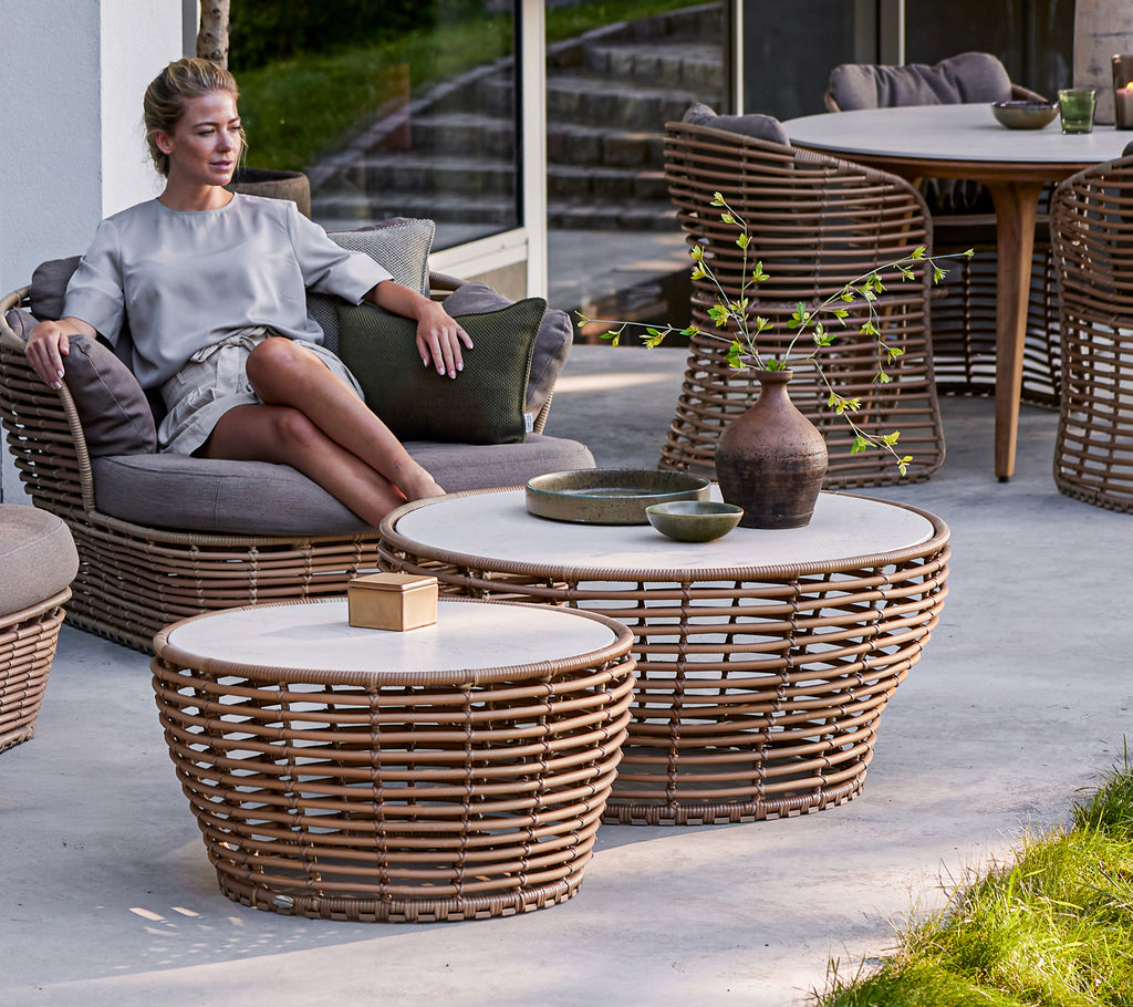 Basket salontafel, middelgroot