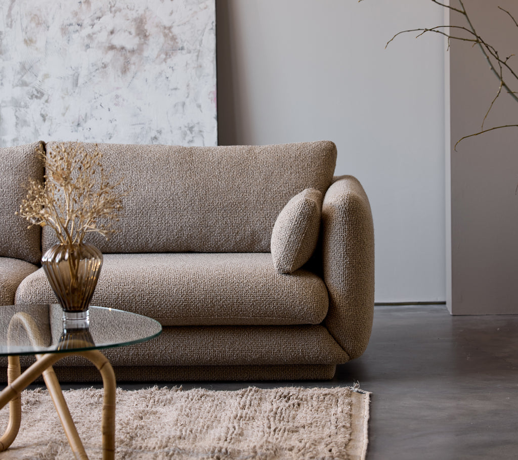 Bloom 2-zitsbank met plint