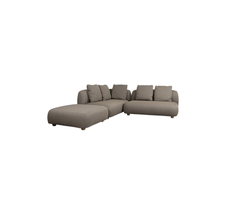 Capture hoekbank m/ chaise longue