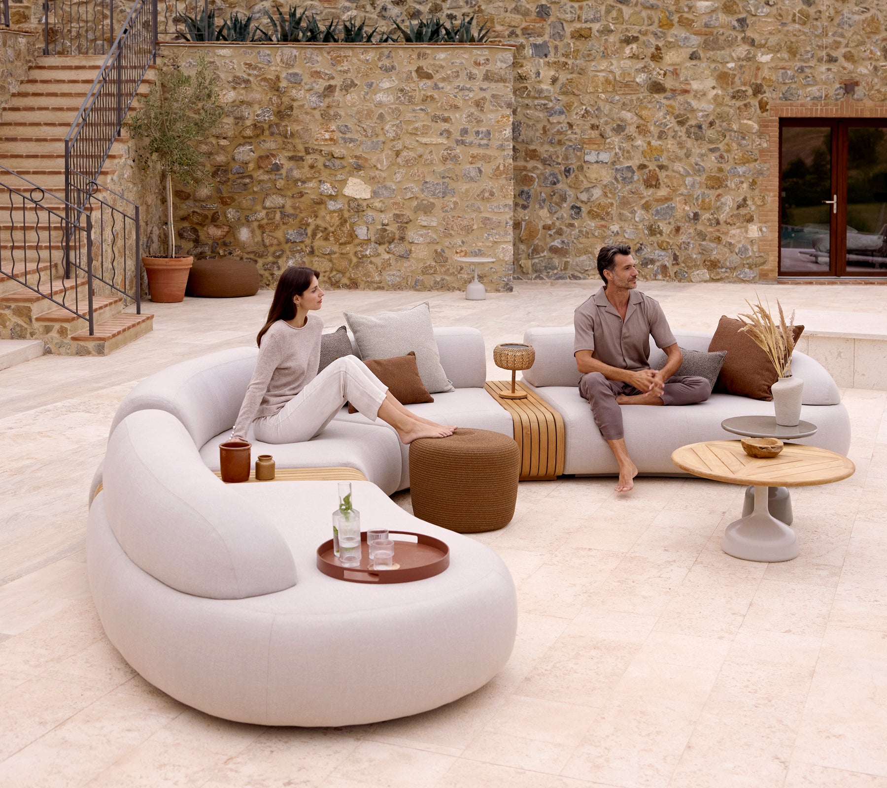 Mellow Sofa Module Links met Lange Rugleuning
