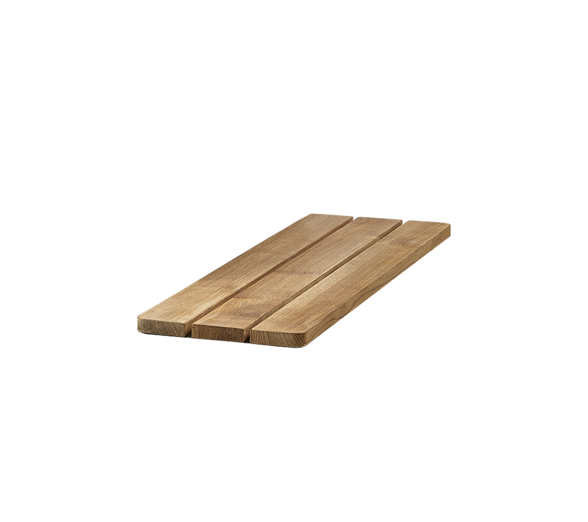Natuurlijke houten plank met meerdere latten, die een gladde afwerking en warme tinten toont, geschikt voor verschillende ontwerptoepassingen.