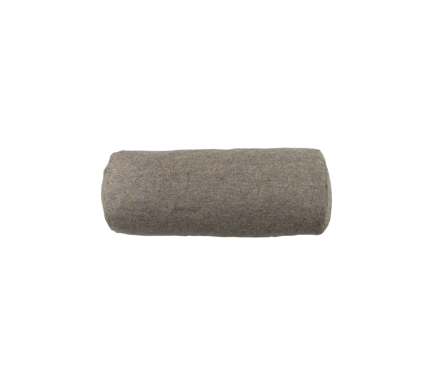 Een gerolde grijze viltmateriaal, geschikt voor verschillende toepassingen zoals isolatie of geluidsisolatie. Ideaal voor knutsel- en designprojecten.