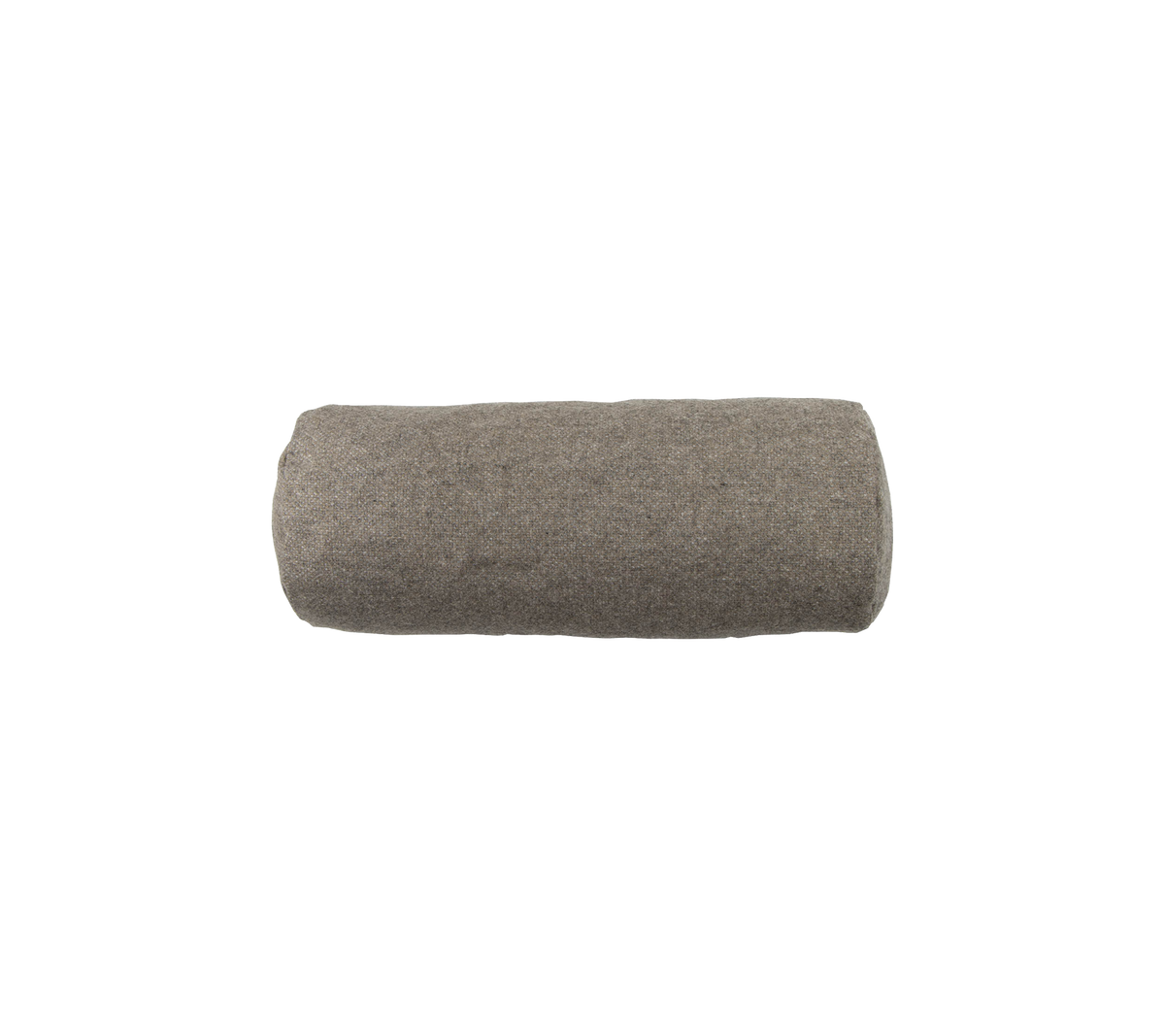 Een gerolde grijze viltmateriaal, geschikt voor verschillende toepassingen zoals isolatie of geluidsisolatie. Ideaal voor knutsel- en designprojecten.