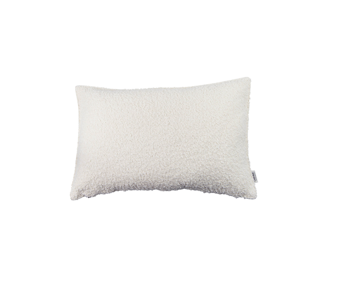 Zachte, pluizige witte kussen met een gestructureerd oppervlak, ideaal voor extra comfort en decor. Perfect voor ontspanning of het verbeteren van de stijl.