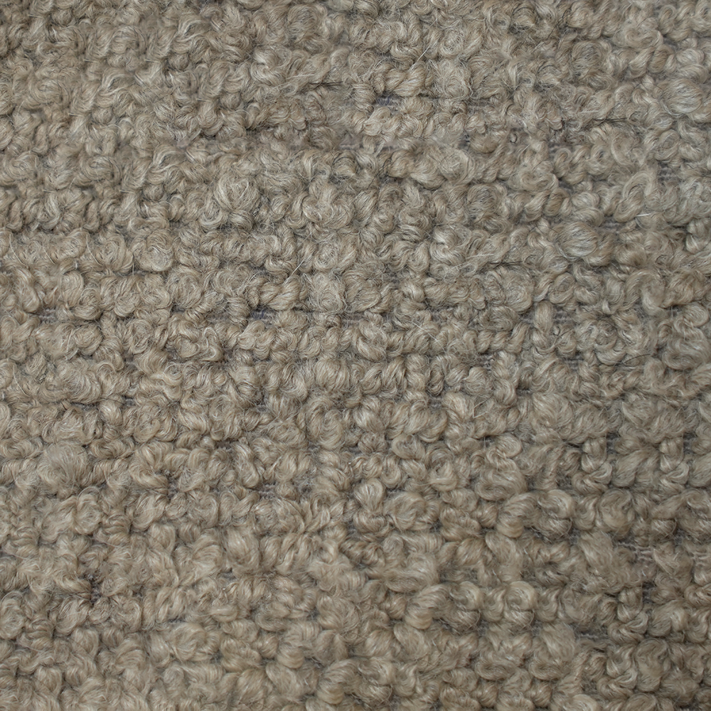 Textuur beige stof close-up.